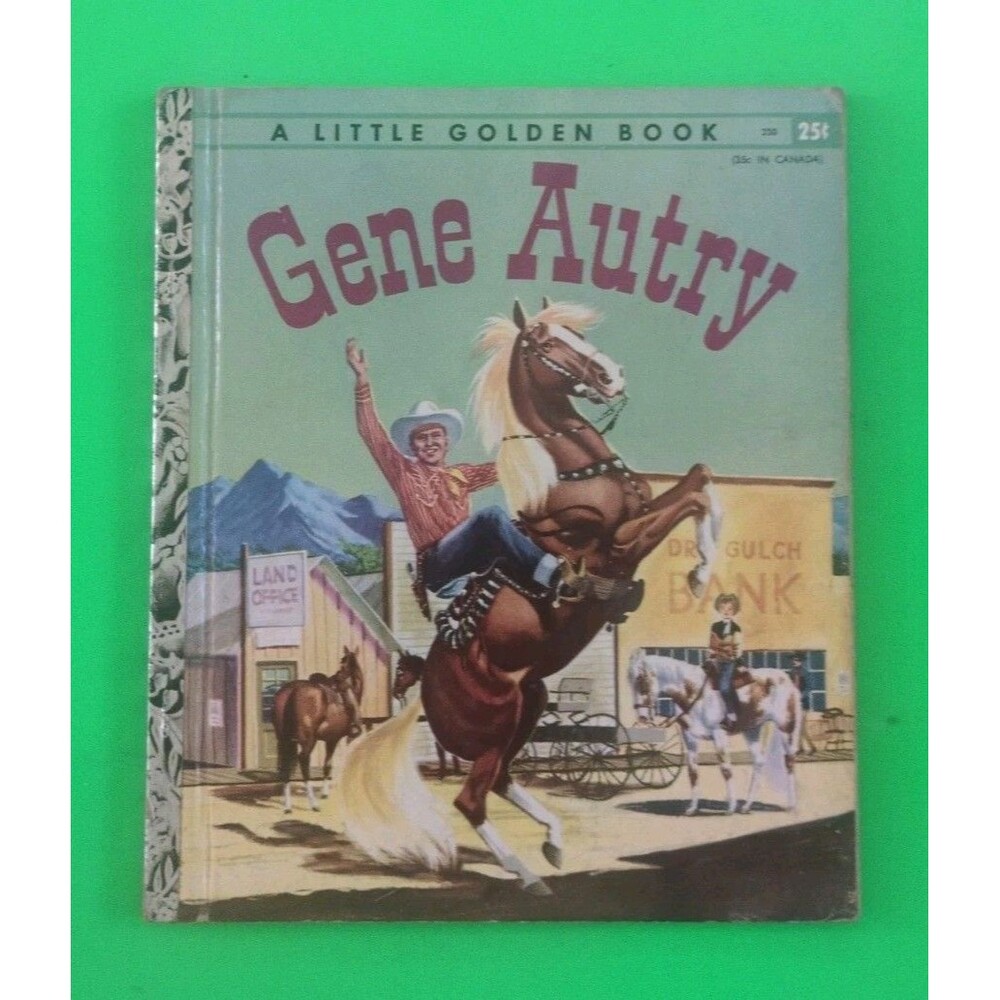 GENE AUTRY - 1955 - A Little Golden Book